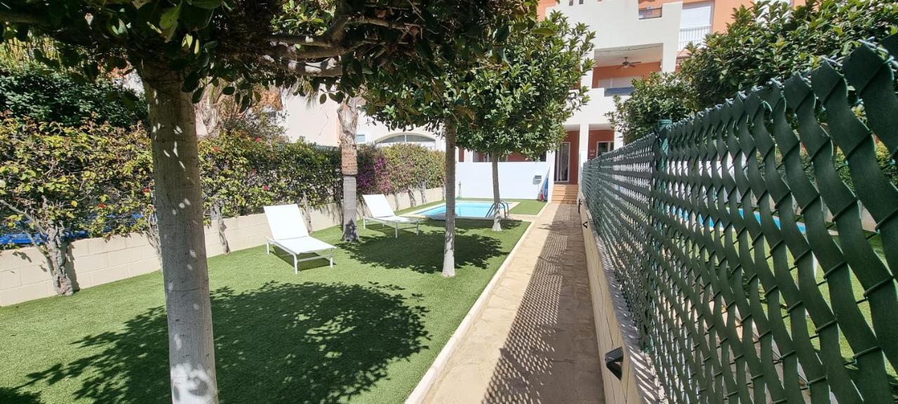 Homes Of Spain, Apartamentos Paraiso Vera Playa, Ed Nuku Hiva, Bajo W Con Jardin Y Piscina Privada A Pie De Playa, Wifi Playas de Vera المظهر الخارجي الصورة